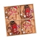 thumbnail image 5 of 12 adornos navideños colgantes de madera, decoración navideña, colgante artesanal para puerta, ventana, suministros para fiestas, inauguración de la estilo A mayimx Rebanadas colgantes, 5 of 9