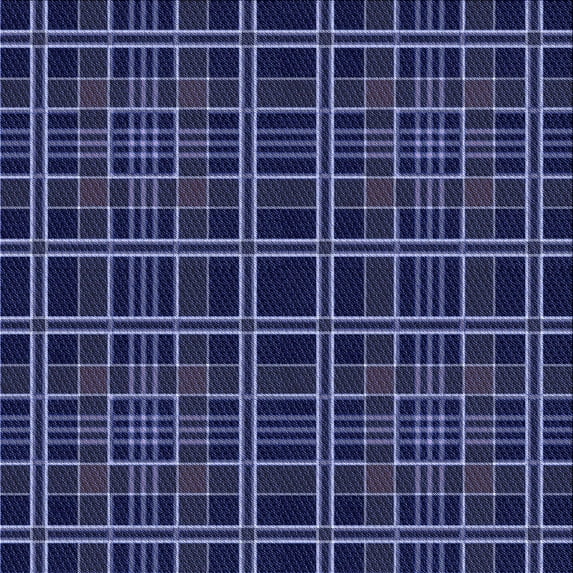 Ahgly Company Indoor Square Patterned Slate Blue Area Rugs, 6' Square