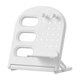 thumbnail image 2 of Pegboard Slant Pen Holder Desk Organizer, Large Capacity Foldable Stationery Caddy with Angled Access, Pegboard Compatible Desktop Storage for Office Dorm Classroom and Craft Room, 2 of 6