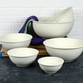 thumbnail image 3 of Chef Craft Eco Bamboo Fiber Mixing Bowl Set, 6 Piece Set, Natural, 3 of 5