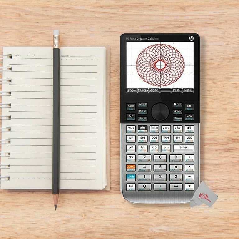 HP Prime Handheld Graphing Calculator Black 2AP18AA ABA