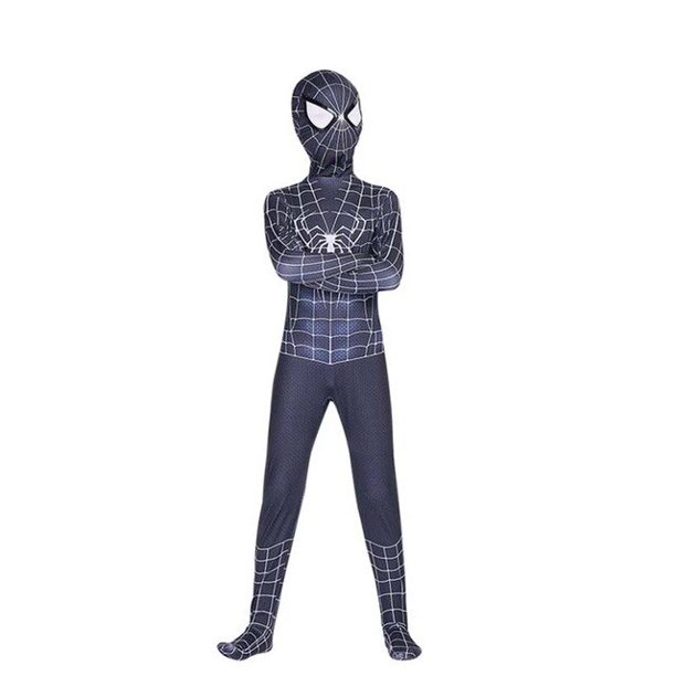 Miles Morales-disfraz de Spiderman para niños, traje de Peter Parker Zentai de superhéroe, de LICRA Fivean unisex
