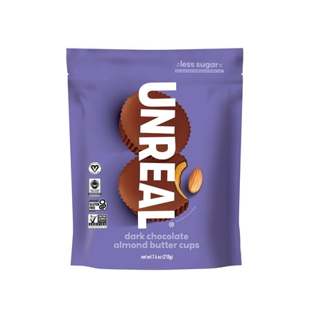 Dark chocolate almond butter cups – value bags