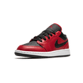 thumbnail image 4 of Jordan GRADE SCHOOL Air Jordan 1 Low GS "Black Pebbled" 553560 605 from Stadium Goods, 4 of 8