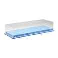 thumbnail image 1 of HILABEE 1/64 Model Car Display Case Decorative Clear Storage Box Toy Car Display Box Blue, 1 of 9