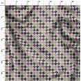 thumbnail image 3 of Soimoi Polyester Crepe Fabric Argyle Check Decor Fabric Printed Yard 52 Inch Wide, 3 of 5