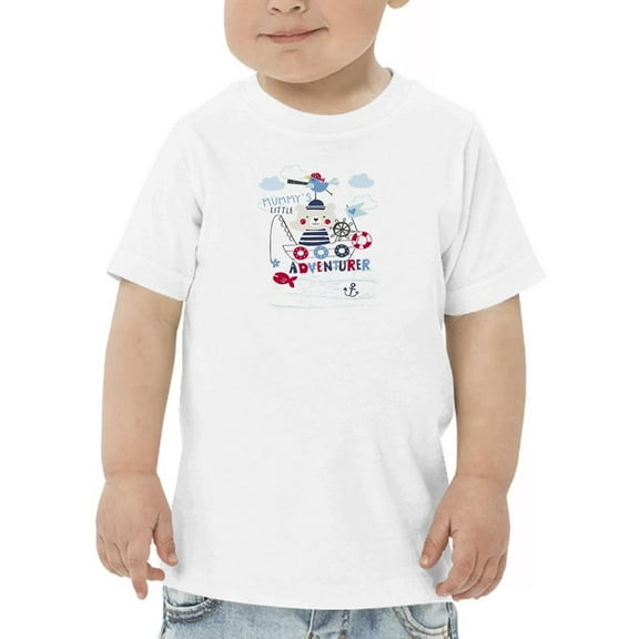 Mummy's Little Adventurer Pirate T-Shirt Toddler -Image by Shutterstock, 3 Toddler