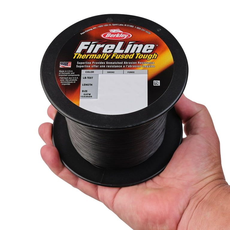 Berkley FireLine® Superline, Smoke, 20lb | 9kg Fishing Line