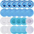 thumbnail image 1 of Almohadillas pulidoras de coche SIQUK, 24 paquetes de 5 a 6 pulgadas con microfibra, 1 of 7