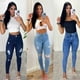 thumbnail image 2 of Jeans Mujer Cintura Alta Empina a tope con Lycra Elastano Deng Xun unisex, 2 of 2