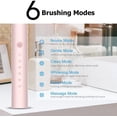 thumbnail image 2 of Rechargeable Electric Toothbrush, Whitening Toothbrush with 6 Cleaning Modes and Smart Timer, 2 of 6