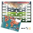 thumbnail image 1 of Póster del calendario de la Copa Mundial de Fútbol 2026 77 x 54 cm PVC, 1 of 7