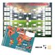 thumbnail image 1 of Póster del calendario de la Copa Mundial de Fútbol 2026 77 x 54 cm PVC, 1 of 7