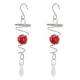 thumbnail image 2 of Wind Chimes, Rotating Wind Chimes Exquisite Craftsmanship Bright And Translucent  For Garden For City Apartment Purple,Green,Blue,Red,Lake Blue, 2 of 8
