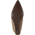 thumbnail image 6 of Cecelia New York Renata Pointy Toe Sock Bootie Mustang Taupe Fitted Wedge Boots (Mustang, 7.5), 6 of 7