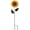 Yellow, variant on Augper Clearance Indoor Outdoor Wind Spinner Yard Art Garden Decor 3D Stainless Steel Metal Sculptures Sunflower Kinetic Hanging Whirligigs Decorations Backyard Outside