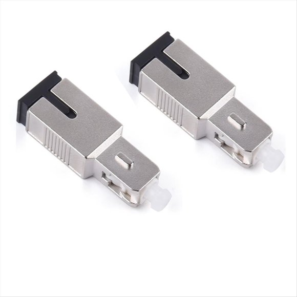 Atenuador de Fibra Óptica SC UPC de 2 Piezas, Conector Macho A Hembra de Fibra Óptica Monomodo, Adaptador de 15 DB