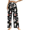 thumbnail image 4 of Christmas Pajama Pants Women Men Matching Xmas Pjs Pants Pajama Bottom Couples Lounge Sleepwear Costume Christmas Gifts, 4 of 8