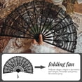 thumbnail image 4 of SHISUYAN European Court Style Traditional Fan For Women Tea Party 1Set, 4 of 9
