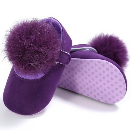 

Toyella Cotton ball princess shoes purple 11cm