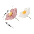 thumbnail image 2 of IFANLANDOR 50Pcs Assorted Color Flower Thumbtacks for Cork Boards and Office Desk Accessories, 2 of 8