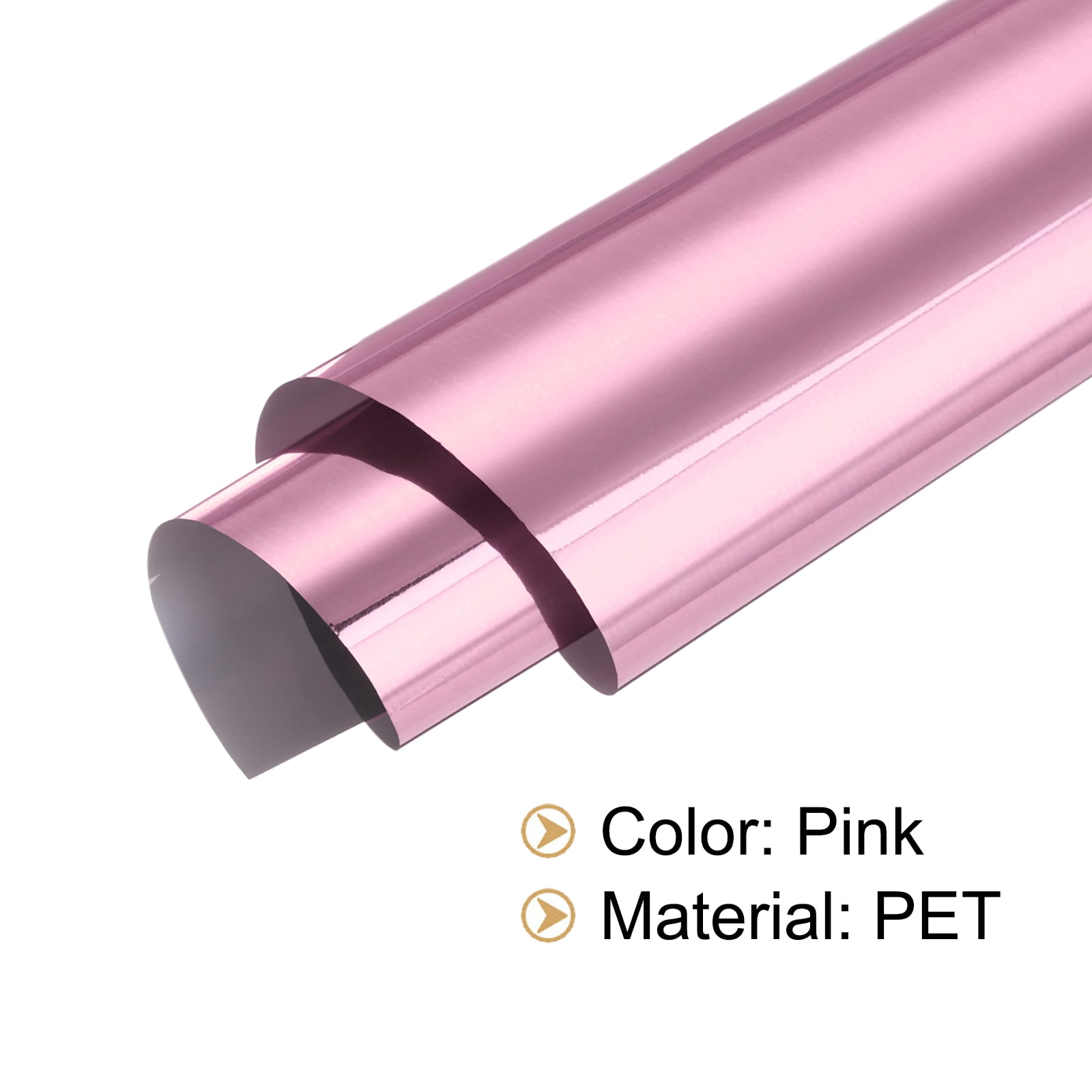 100 Sheets Heat Reactive Foil 20x29cm Pink Foil Transfer Sheets Toner Reactive Foil Transfer Foil