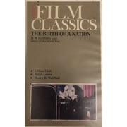 The Birth of a Nation,Film Classics,D.W. Griffith VHS 1984-TESTED-RARE-SHIP24HRS