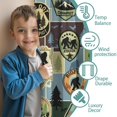 thumbnail image 3 of Blackout Kids Curtains,Bigfoot and Patch Blue Pattern Children's Insulated Curtains Set Of 2,Bedroom Essentials,Toddler Room Decor 52"x84", 3 of 5