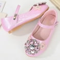 thumbnail image 5 of Dreamtale New Jelly Mary Jane Shoes Cosplay Frozen Elsa Anna Cinderella Princess Shoes for Kid(Snowflake Shiny Pink,13.5 M US Little Kid), 5 of 7