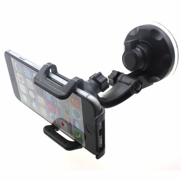 Windshield Car Mount for Moto G Stylus 5G (2022) Phone - Holder Glass Cradle Swivel D1A Compatible With Motorola Moto G Stylus 5G (2022)