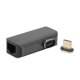 thumbnail image 2 of Tipo Magnético C A RJ45, 24 Pin RJ45 A Tipo C Espacio Del Adaptador Gris Alta Estabilidad Para Teléfono Fugacal USB C to RJ45 Magnet Adapter, 2 of 8