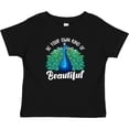thumbnail image 3 of Inktastic Peacock Girls Baby T-Shirt, 3 of 5