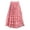 Watermelon Red, variant on Easter Carnival Long Skirt For Women Layered Mesh Panel Flared A-Line Midi Skirt For Elegant Party Events And Daily Casual Wear