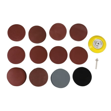 

Sanding Discs 3Inch Silicon Carbide Sandpaper Soft Buffering Pad