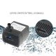 thumbnail image 3 of Ultra Quiet Submersible Water Pump with LED Lighting for Aquarium, Fountain, 3 of 4