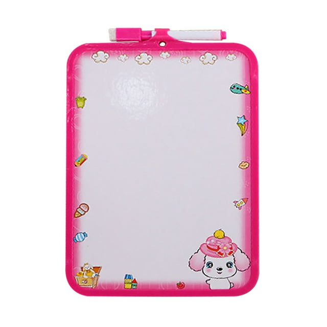 adviicd Tableau de Dessin Sec Double Face Tableau de Messages pour la Maison Tableau Blanc pour Étudiant 5 ml