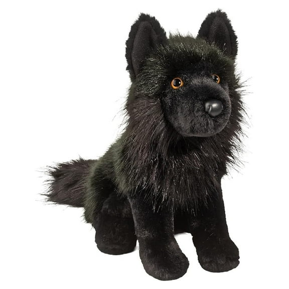 Vilkas Black Plush Stuffed Animal