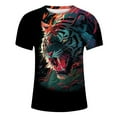 thumbnail image 4 of QBGSAY T-Shirt Men's And Women's Graphic T Shirts Can Be 3D Printed Short Sleeve Shirt Tops For Both Men And Women Slim Fit Top, 4 of 4