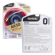 Sound Storm Laboratories AKS0 0 Gauge Amplifier Installation Wiring Kit  A Car Amp Wire Kit Helps You Make Connections and Brings Power To Your Radio, Subwoofers and Speakers