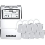 iStim EV-820 two-channel TENS Machine with 8 of electrodes for Pain Management, Back Pain and Rehabilitation Nerve Stimulator Japanese Gel Made in Taiwan