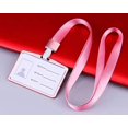 thumbnail image 1 of Aluminum Alloy Card Holder With ABS Retractable Badge Reel For Credit ID Cards Business Work 1 Pcs, 1 of 6