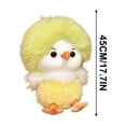 thumbnail image 3 of RXIRUCGD Cute Plush Duck Doll Toy Soft and Furry Duck Stuffed Farm Animals Adorable Easter Decorations Duck Plushie Doll Easter Basket Stuffers Gifts for Kids Adults, 3 of 5