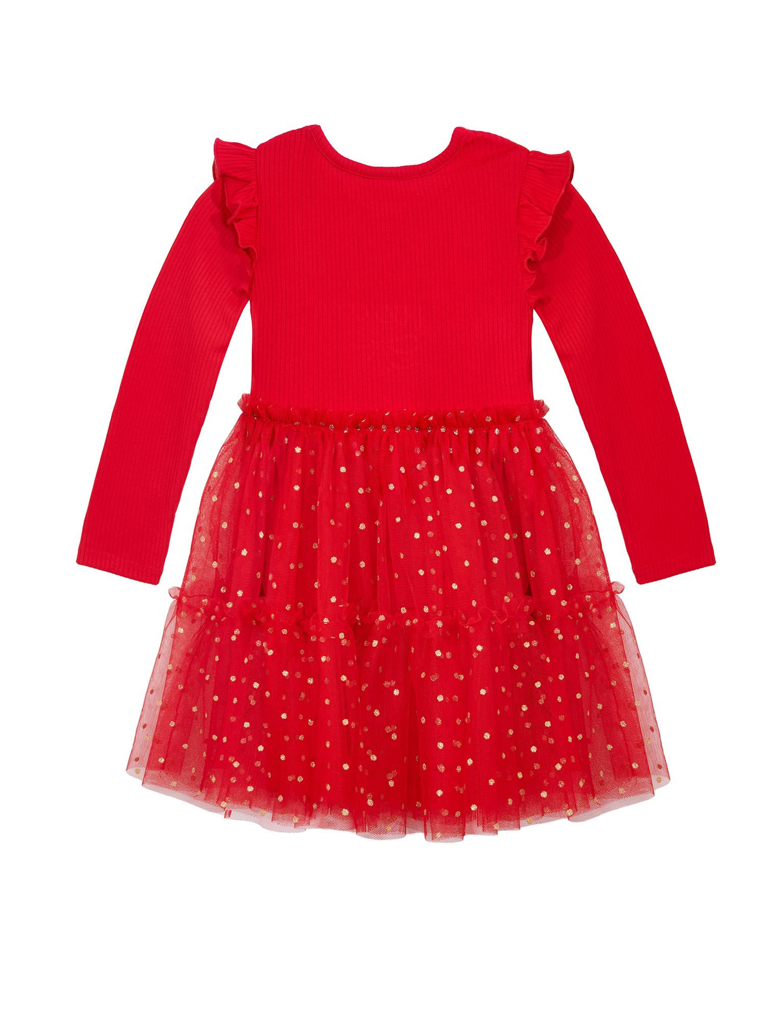 Joyful Moments Toddler Girls Be Merry Tutu Dress, Sizes 12M-5T