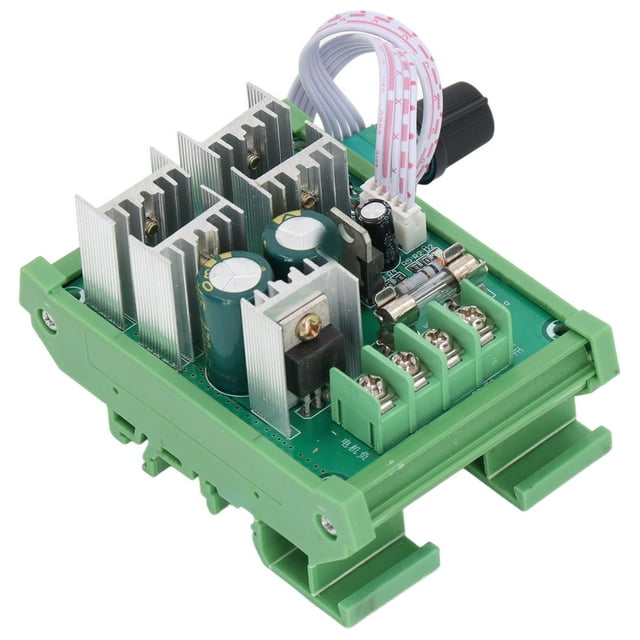 30A DC Motor Speed Controller 10V‑55V 25KHZ Adjustable Driver Switch with Speed Control Knob