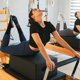 thumbnail image 2 of 5 pares de calcetines de pilates y yoga con agarre para mujer, antideslizantes, para pilates, entrenamiento, barra, ballet, danza y hospital, F87, 2 of 6