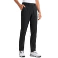 thumbnail image 1 of Pantalones CRZ YOGA para golf, secado rápido, livianos, negros, 79 cm de cintura x 81 cm de largo, 1 of 8