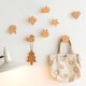 thumbnail image 3 of Nuevo gancho de madera maciza de Animal, colgador colgante de haya, gancho de pared para baño, estante de almacenamiento de abrigos para dormitorio, gancho decorativo para llaves y toallas para el ho, 3 of 5
