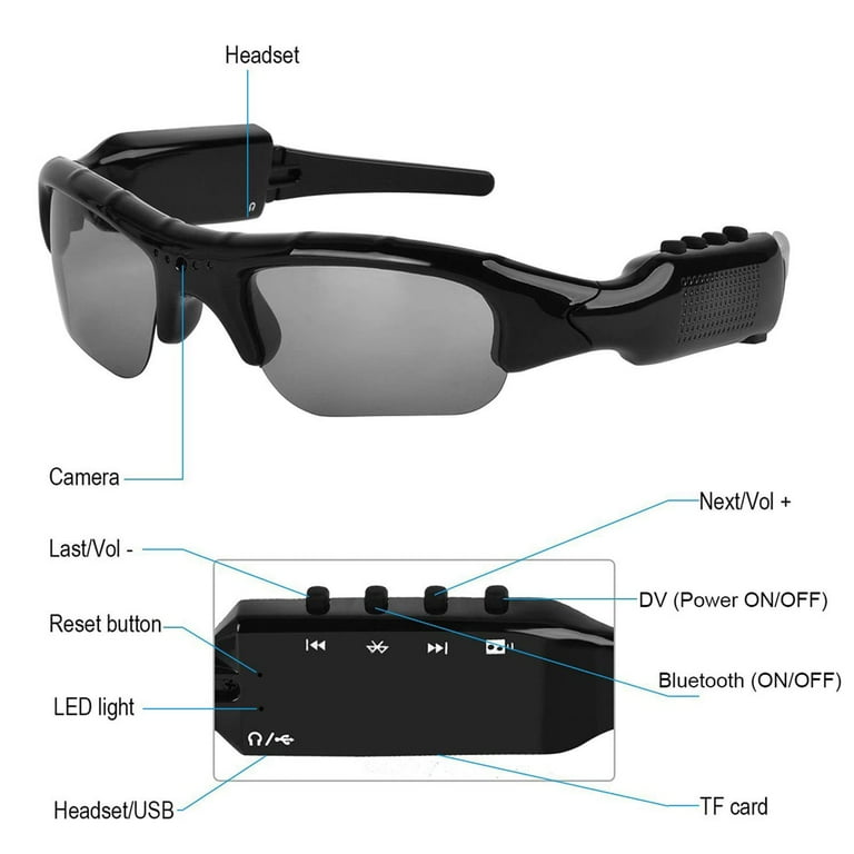 Hd video recording sunglasses new arrivals