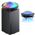 thumbnail image 1 of Cooling Fan for Xbox Series X with 11 RGB Lights, Auto Cooling System Fan Speed Adjustable by Temperature for Xbox Series X Console, Efficient Cooler Fan Accessories, 1 of 10
