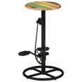 thumbnail image 6 of vidaXL Bar Stool Bar Seat Counter Height Island Stool Solid Reclaimed Wood, 6 of 11